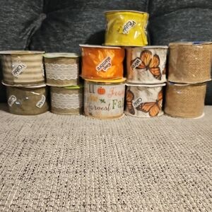 Assorted Decorative Ribbon Set